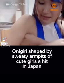 We don’t think we will like how it tastes.

To read the full story, click the link in our bio.

https://www.8days.sg/entertainment/asian/onigiri-shaped-sweaty-armpits-girl-japan-829881

🎥 Sirabee