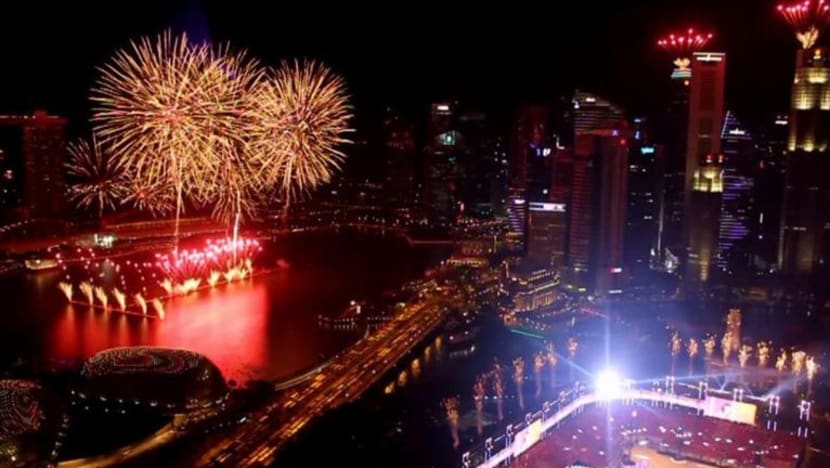 NDP 2019: Pertunjukan bunga api dipancar di Sungai Singapura buat pertama kali