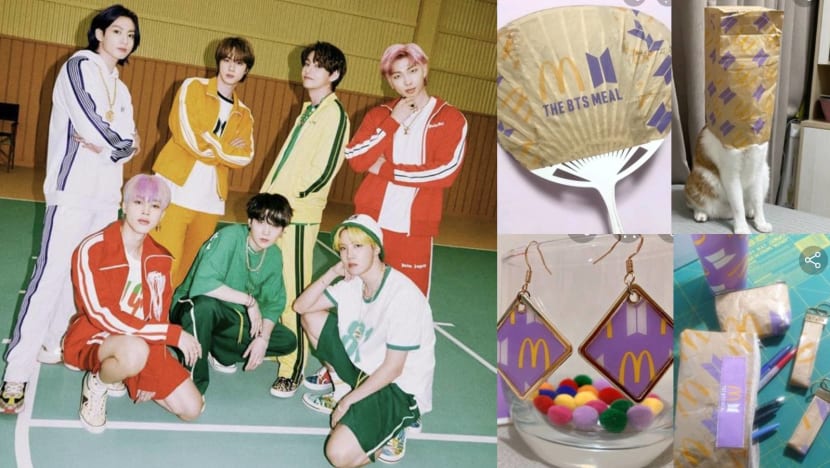 From Card Holder To Earrings: Creative Ways People Are Upcycling (Then Selling) Their McDonald’s BTS Meal Packaging