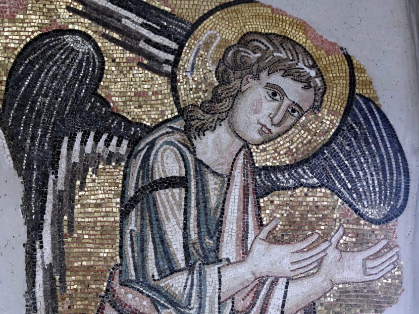 Hidden angel mosaic at Bethlehem shrine sees the light