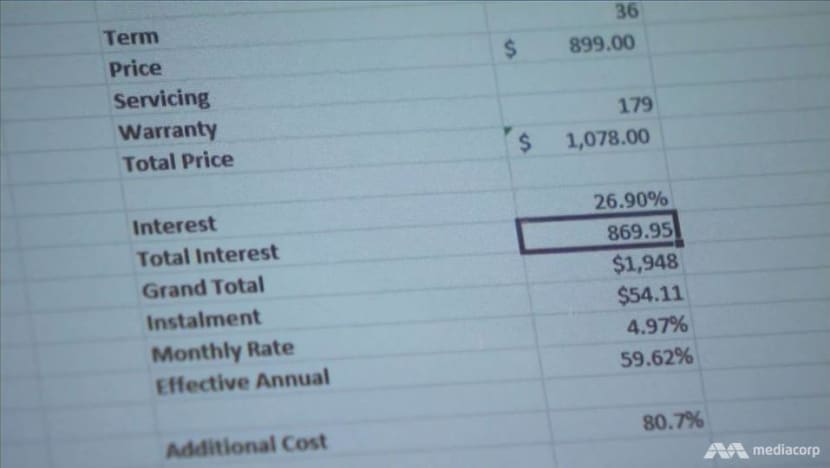 How a S$3,000 bill became S$30,000: The truth behind retailers' instalment plans How a S$3,000 bill became S$30,000: The truth behind retailers' instalment plans