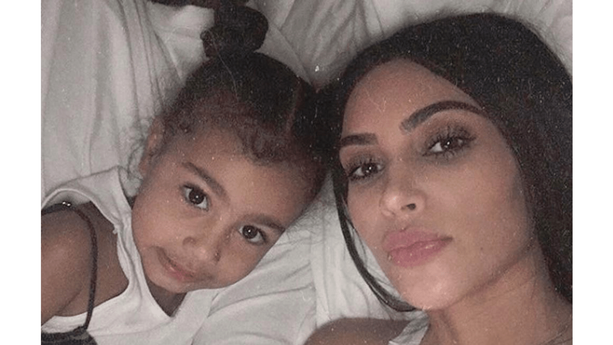 Kim Kardashian Wests Daughter North Is So Helpful Looking After Siblings 8days 8219