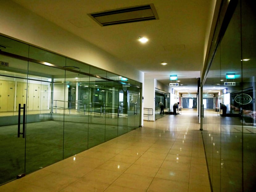 Novena Regency has 45 commercial units, and the majority of them are empty. Tenants say they are trying various ways to improve business. Photo: Nuria Ling