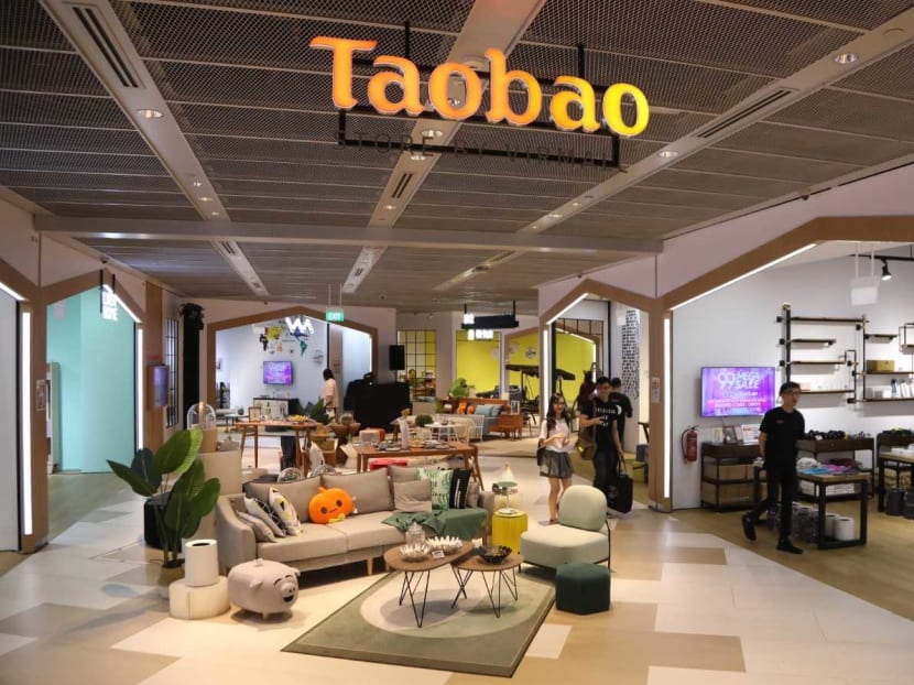 The new Taobao store in Funan mall is the company's first physical outlet in South-east Asia though prices are not necessarily on par with those on the website.