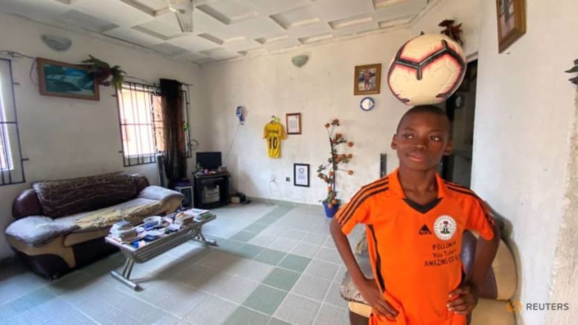 Nigerian boy hopes for future in soccer after setting freestyle world record Nigerian boy hopes for future in soccer after setting freestyle world record