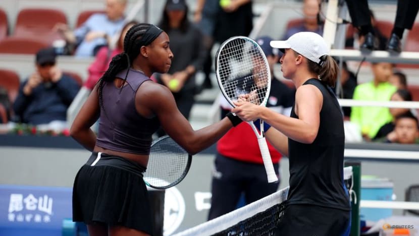 Swiatek ends Gauff's 16-match winning streak to reach Beijing final