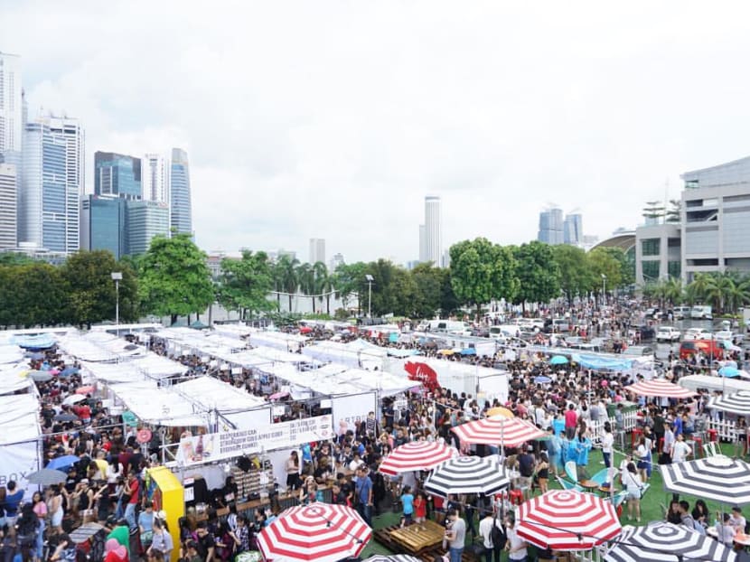 It's going to be crowded at Artbox Singapore, so make sure you're prepared. Photo: Facebook
