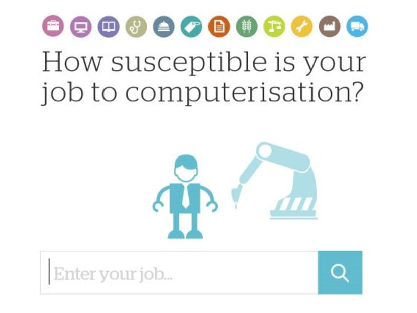 Is your job at risk of being taken over by computers?