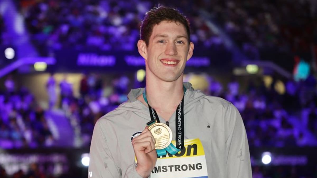 L’americano Armstrong vince l’oro nei 50 dorso, McIntosh vince nei 400 misti