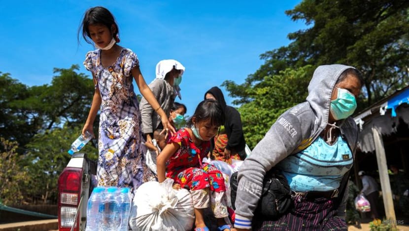 Thailand sends refugees back to Myanmar as clashes continue Thailand sends refugees back to Myanmar as clashes continue