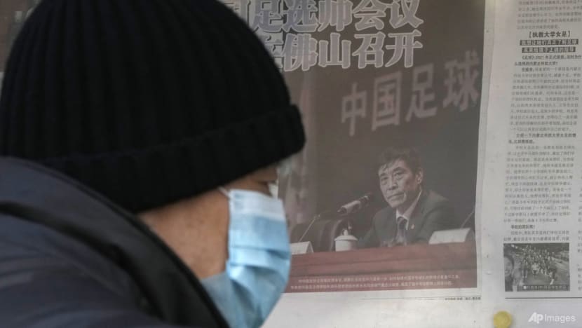 China probes two more football officials for corruption
