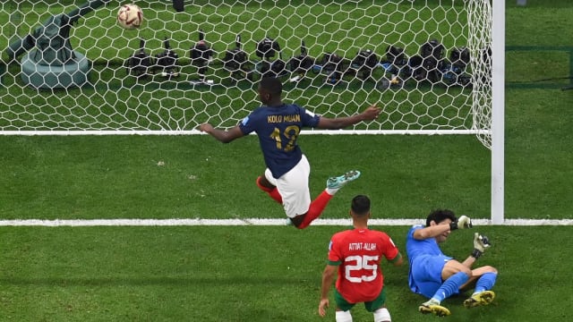 终止摩洛哥黑马神话 法国2比0再闯大决赛