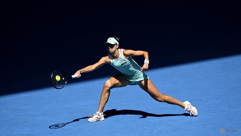 Stunned Linette ousts Pliskova to reach first Grand Slam semi Stunned Linette ousts Pliskova to reach first Grand Slam semi