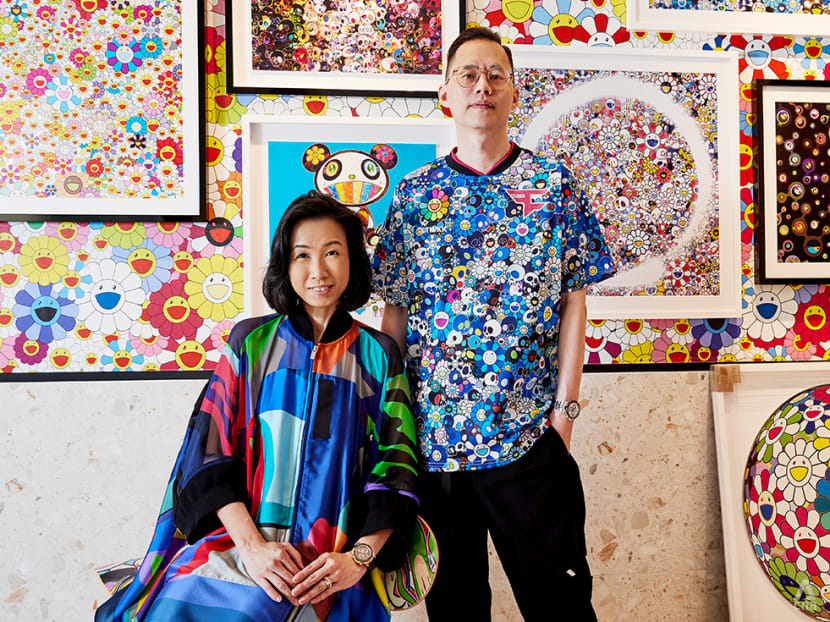 How a Singaporean couple turned their home into a Takashi Murakami