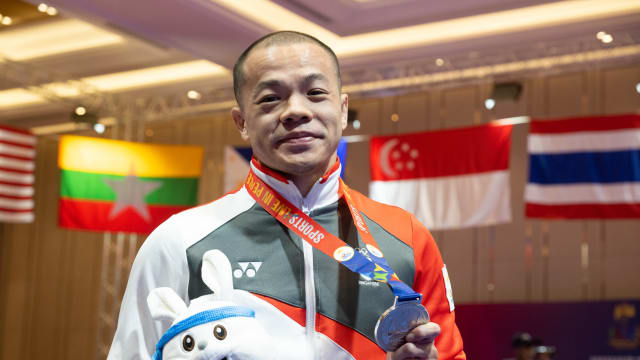 巴西柔术选手陈勇翔 56公斤级无道服项目摘银