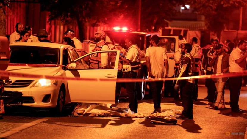 Three people killed in suspected Palestinian attack in Israel Three people killed in suspected Palestinian attack in Israel