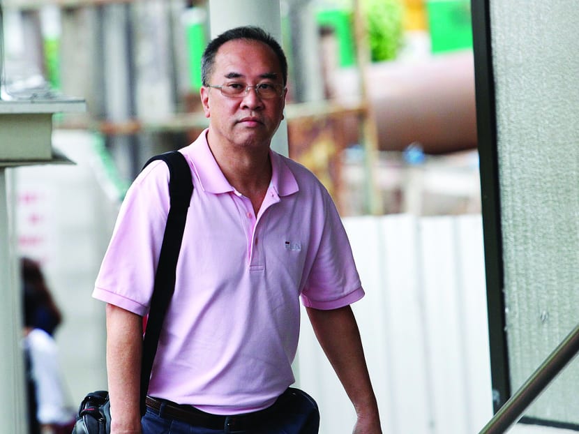 Steven Koh leaving court yesterday. 
He will return on Aug 26. Photo: Wee Teck Hian