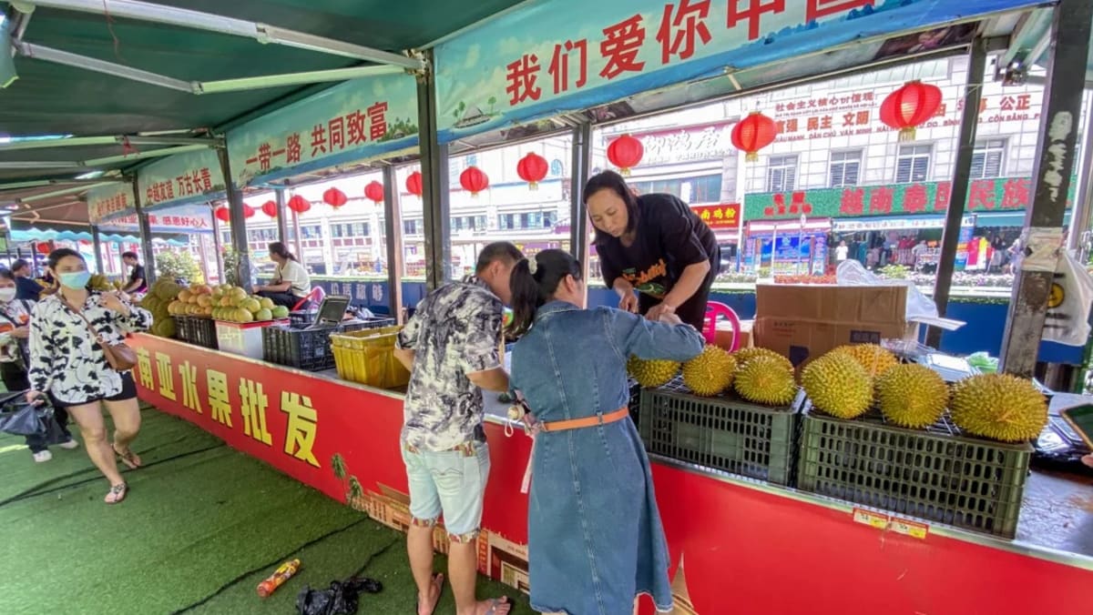 Impor durian Vietnam dari Tiongkok meningkatkan total permintaan buah tersebut hingga hampir 1 juta ton per tahun