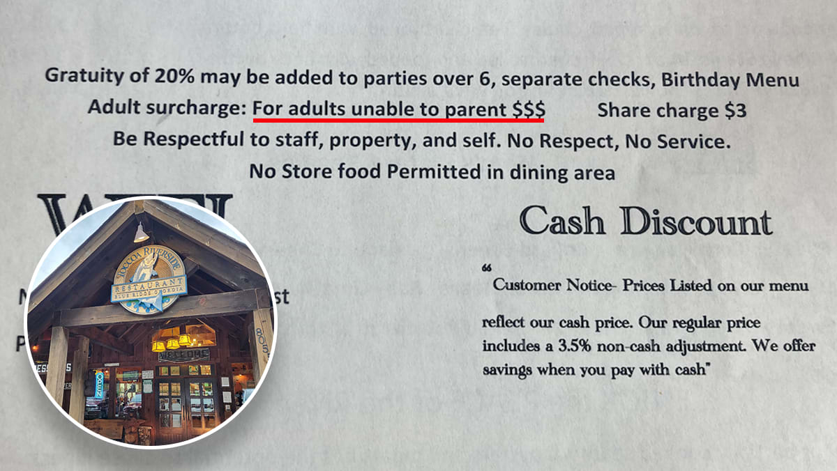 #trending: In bad taste? US restaurant charges S$68 fee for 'adults who cannot parent'