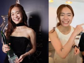 Yes 933 DJ Chen Ning spent over S$1,000 treating everyone to drinks at her café after Top 10 win