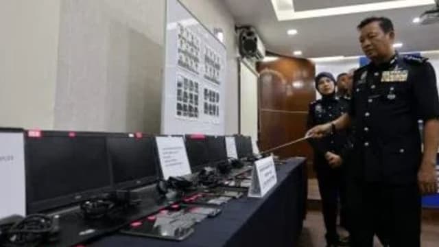 马国警方瓦解专骗新加坡人诈骗集团 逮捕20人