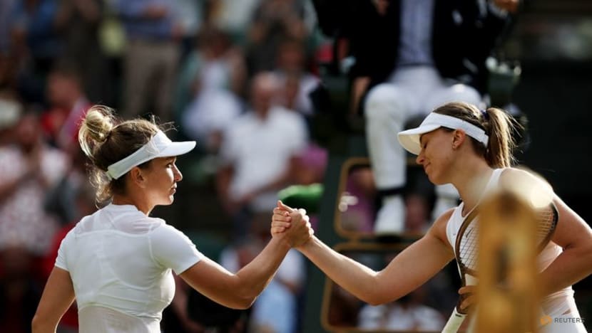 Halep mauls Badosa on Centre Court return to reach quarters Halep mauls Badosa on Centre Court return to reach quarters