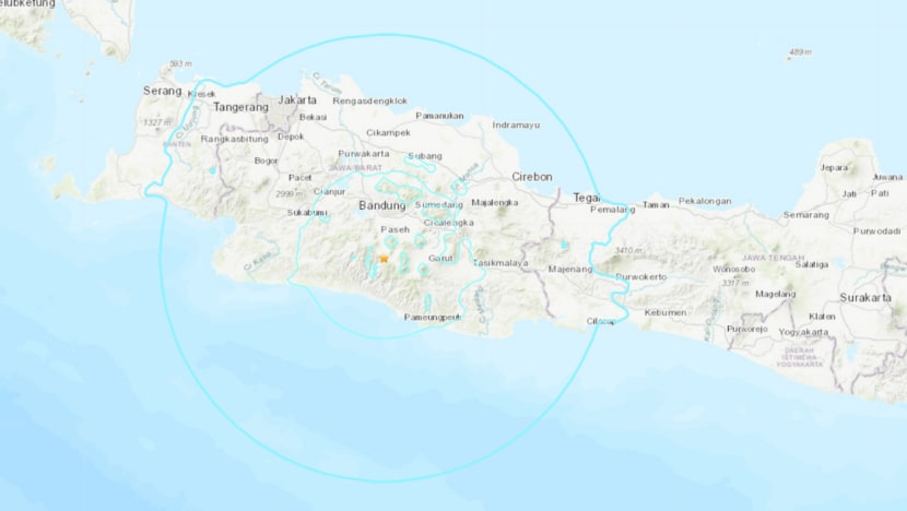 5.7-magnitude quake hits Indonesia's Java island: USGS 5.7-magnitude quake hits Indonesia's Java island: USGS