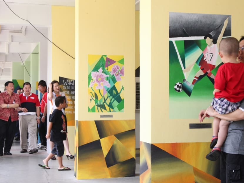 Gallery: Void deck morphs into free ‘art gallery’