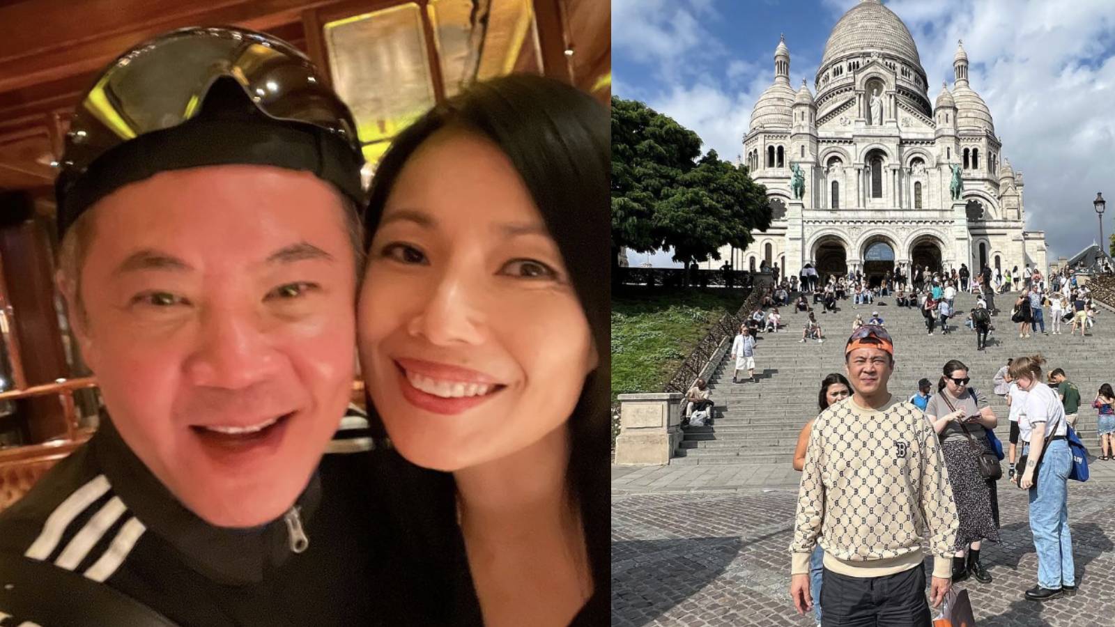 Sharon Au Met Up With Terence Cao In Paris; Says He’s "One Of The Most Hardworking And Generous” People She Knows