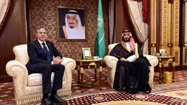 Blinken discusses human rights with Saudi crown prince: US official