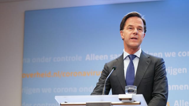 荷兰新增病例创新高 首相吕特：太早解封 为此道歉