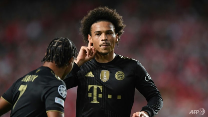 Sane strikes twice as spotless Bayern sink Benfica Sane strikes twice as spotless Bayern sink Benfica