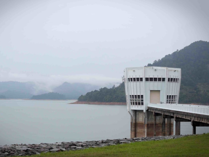 A view of Johor's Linggiu Reservoir. Dr Mahathir Mohamad had said that it did not make sense for a wealthy country like Singapore to still be buying water from Malaysia at 3 sen per 1,000 gallons.