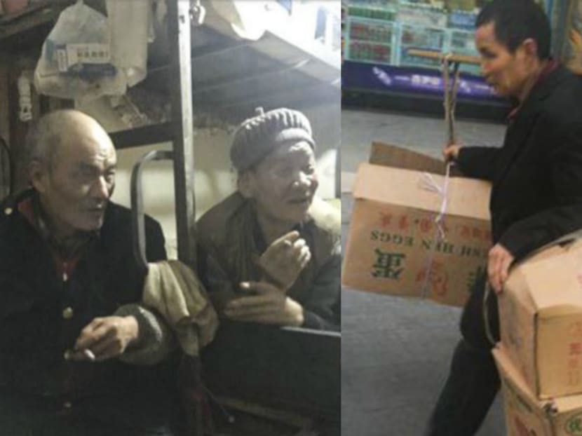 Six elderly men crammed into a tiny rented “coffin home” in southwest China has brought the plight of the poor, old and childless under the spotlight.