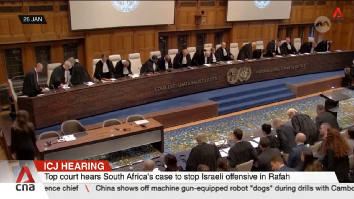 International Court of Justice hears South Africa's calls to stop Israel's offensive in Rafah - Vimarsana News