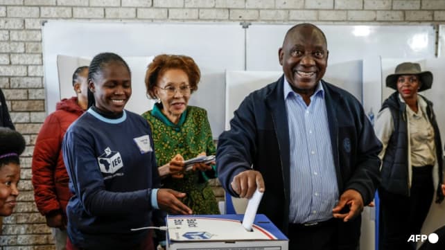 South Africa votes with long ANC dominance under threat
