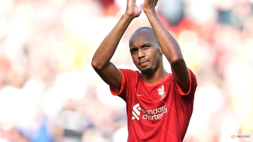 Liverpool's Fabinho back in training ahead of Atletico game Liverpool's Fabinho back in training ahead of Atletico game