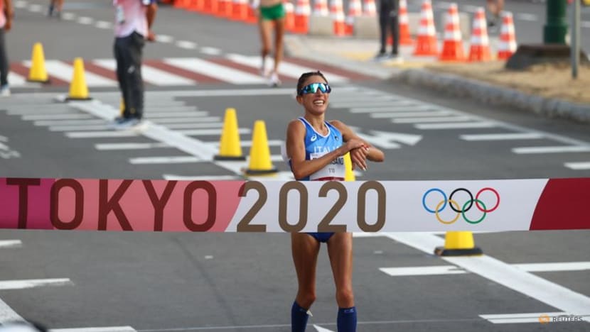 Olympics-Athletics-Italy's Palmisano wins women's 20km ...