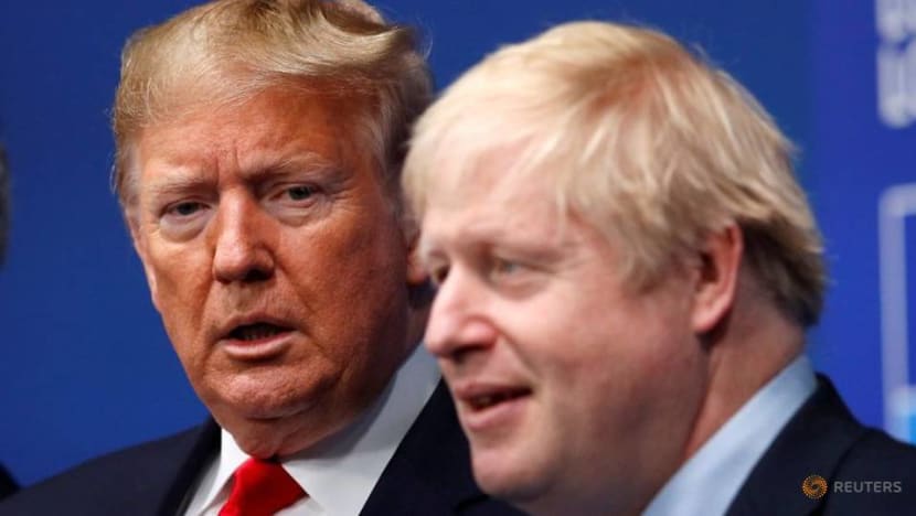 UK PM Johnson, who had COVID-19, says sure Trump will be fine