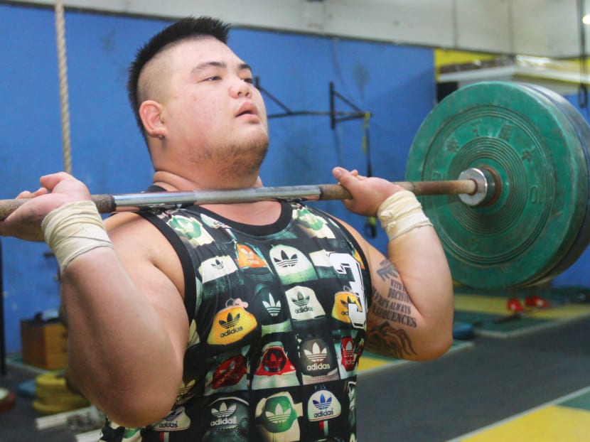 Commonwealth Games weightlifter Lewis Chua. Today File Photo