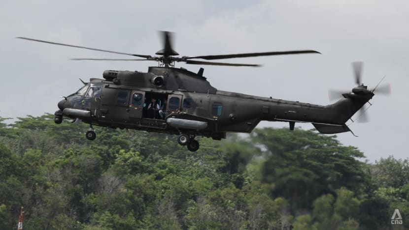 RSAF unveils new H225M helicopter with better range, manoeuvring to replace Super Pumas RSAF unveils new H225M helicopter with better range, manoeuvring to replace Super Pumas