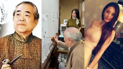 Chinese Painter, 85, Announces Marriage To 35-Year-Old Woman, Said To Be An Ex Top Model