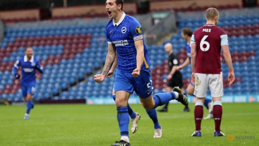 Football: High-flying Brighton held 1-1 at Burnley Football: High-flying Brighton held 1-1 at Burnley