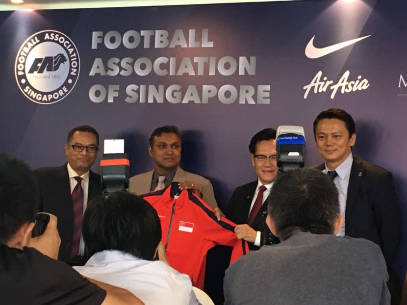 FAS officially unveil V Sundramoorthy as Lions head coach