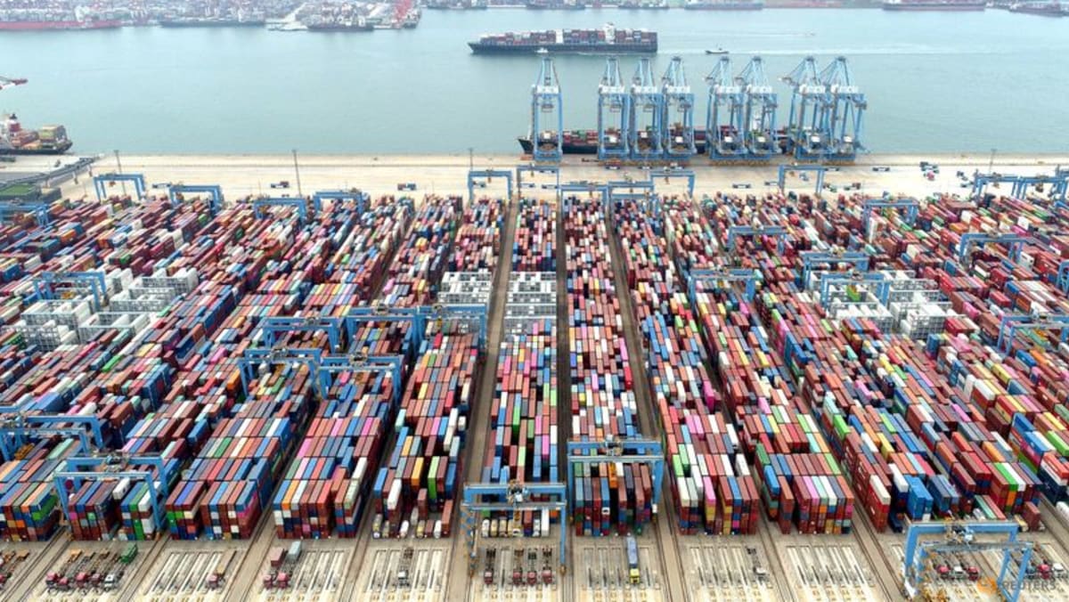 China's export growth slows, imports shrink ahead of Trump tariffs