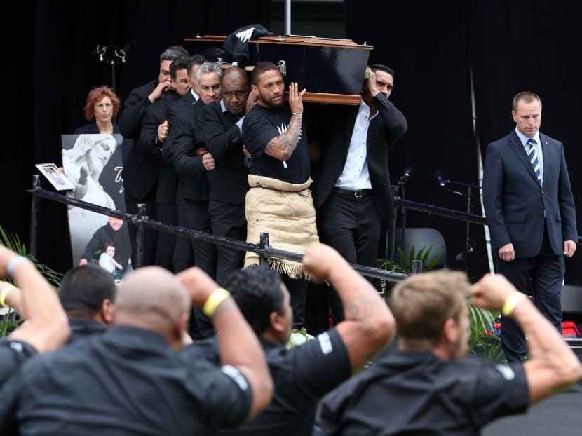 Maori mourning chant at emotional Eden Park memorial for All Blacks great Jonah Lomu