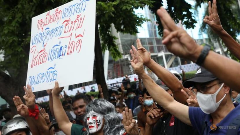 Thai PM says 'illegal protests' must be controlled as parliament opens Thai PM says 'illegal protests' must be controlled as parliament opens