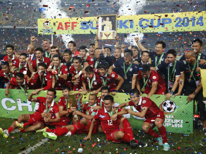 Under Kiatisuk Senamuang's guidance, Thailand won the AFF Suzuki Cup in 2014. Photo: AP