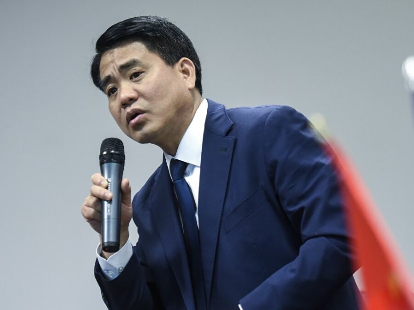 Former Hanoi mayor Nguyen Duc Chung was arrested in August.