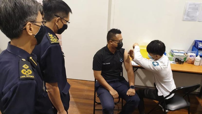 1,050 Home Team frontline healthcare officers to get COVID-19 vaccine over coming weeks 1,050 Home Team frontline healthcare officers to get COVID-19 vaccine over coming weeks
